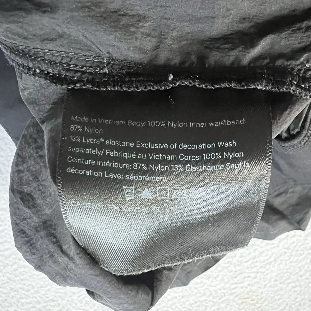 Lululemon Black Nylon Linerless Packable 3